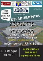 X3 Départemental Vétéran - Douaisis Pétanque